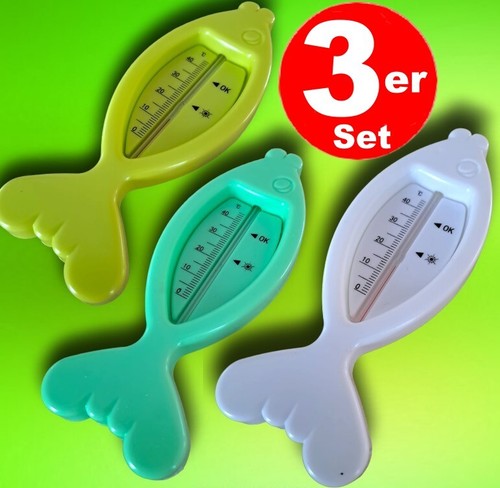 Badewannenthermometer set - 3x,