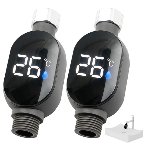 Led digital badethermometer - 2x,