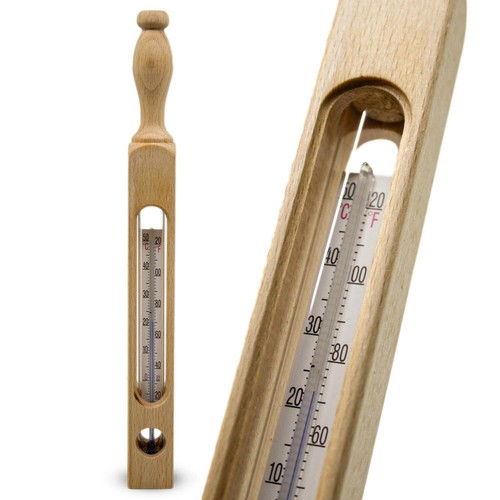 Nostalgie thermometer holz - nostalgie,
