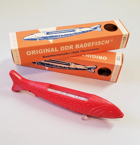 Rot original ddr badefisch - rot,