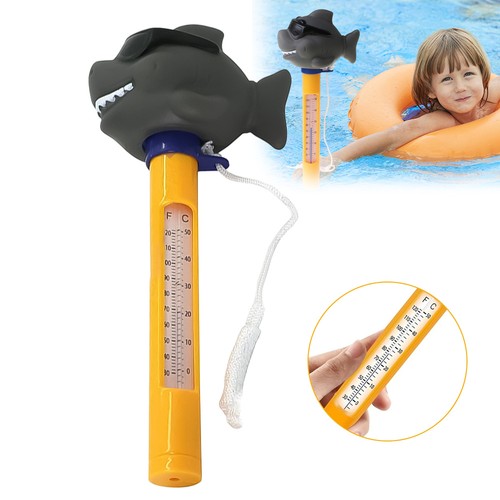 Poolthermometer schwimmend hai - poolthermometer,