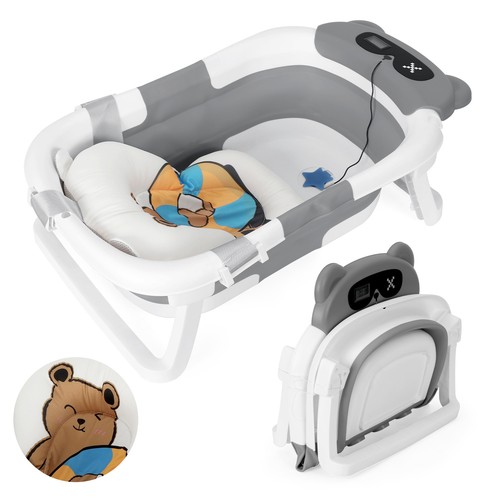 Baby badewanne mit thermometer - baby,